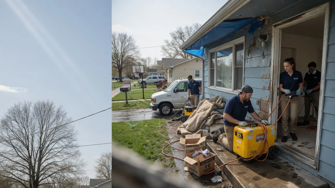 Basement Flood Cleanup in New Liberty, KY near me